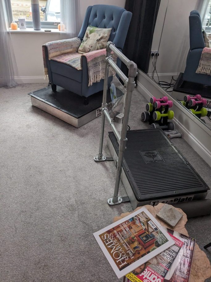 Wellness equipment inside Spa Theraplate